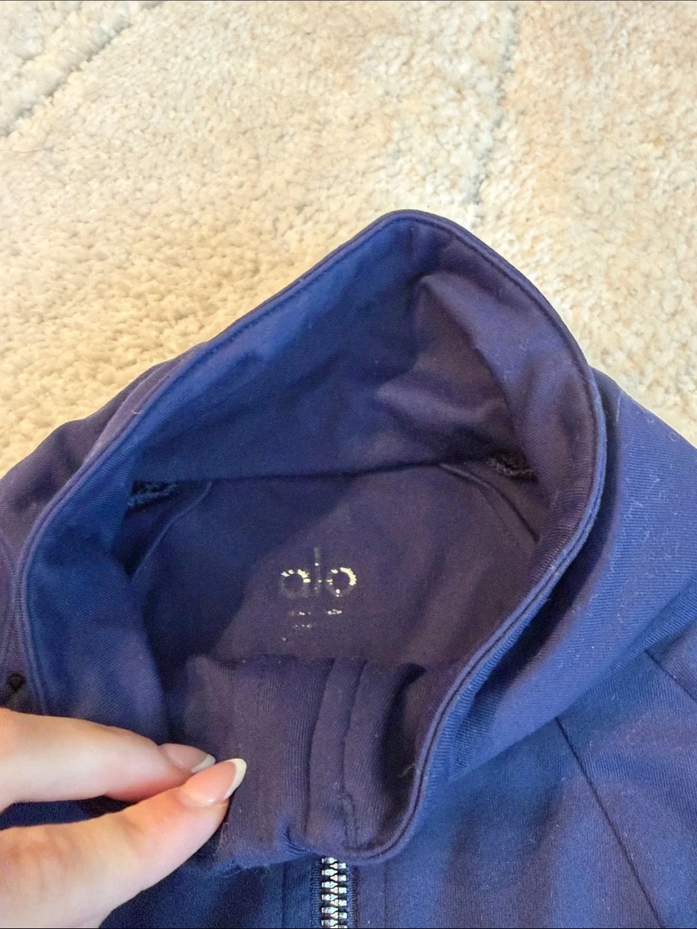 Alo Yoga Jacket Navy